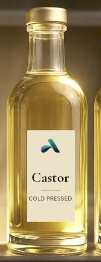 Castor Oil bottle, Aakritidhara cold-pressed