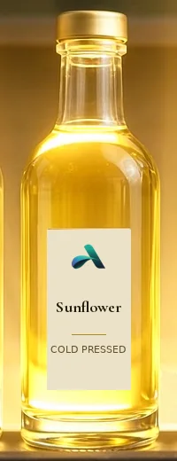 Sunflower Oil bottle, Aakritidhara cold-pressed